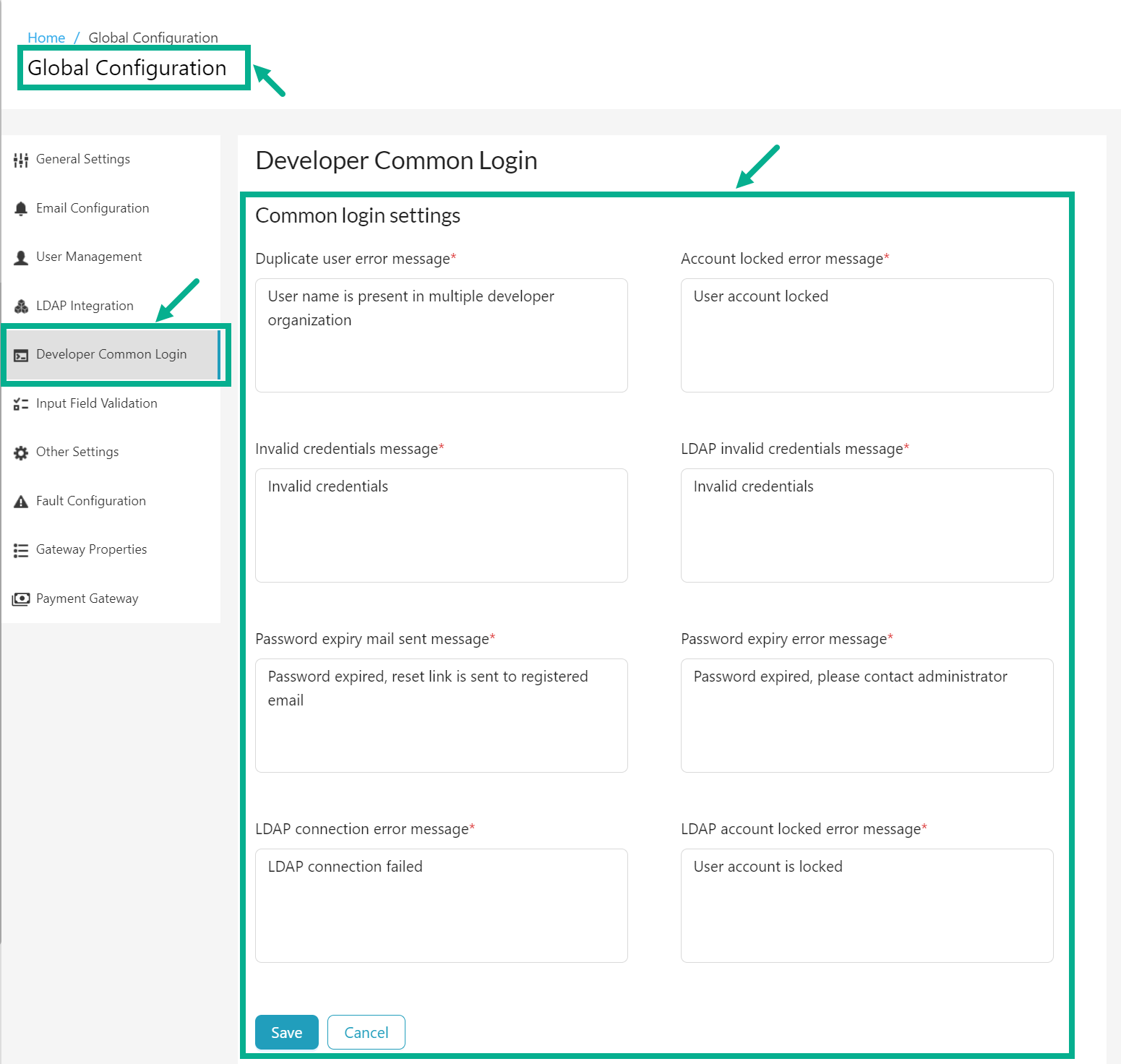 configuredevloginerror