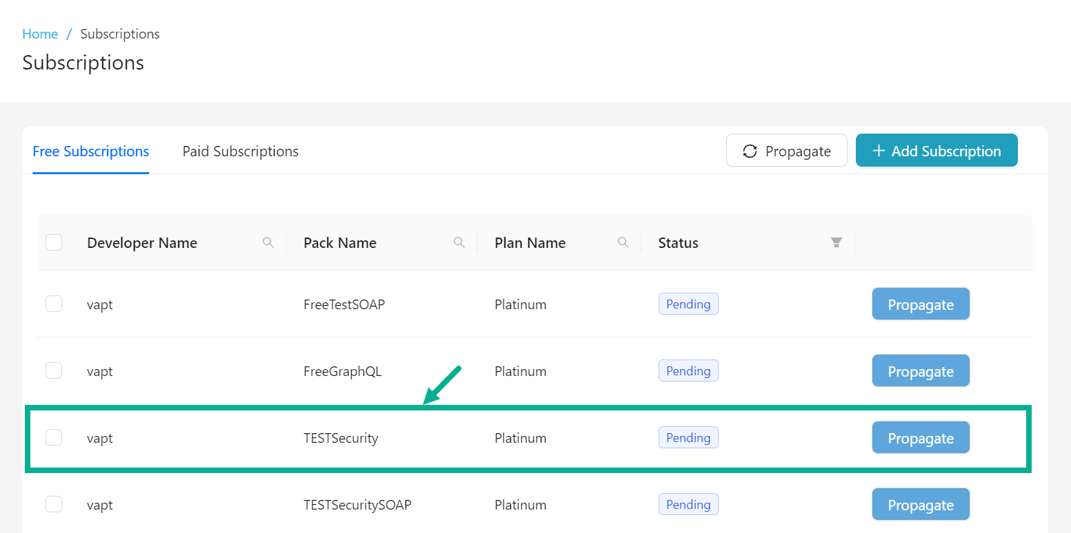 configuresubscription