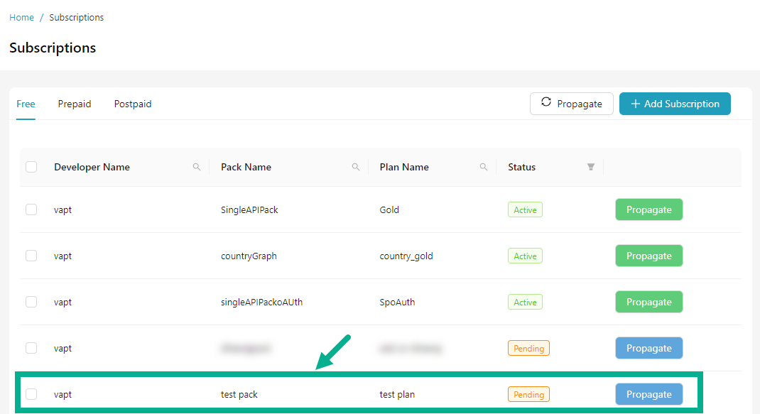 configuresubscription