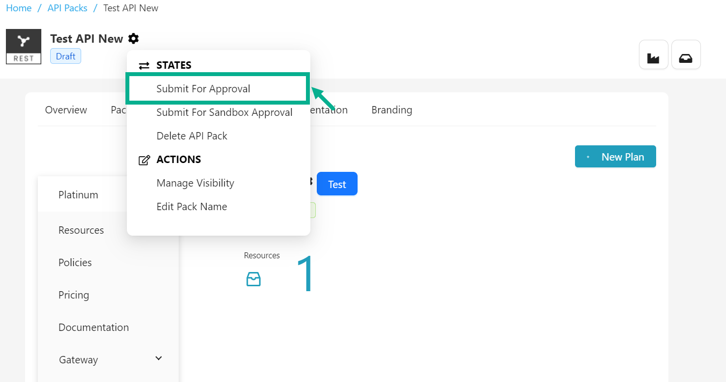submitpackforapproval