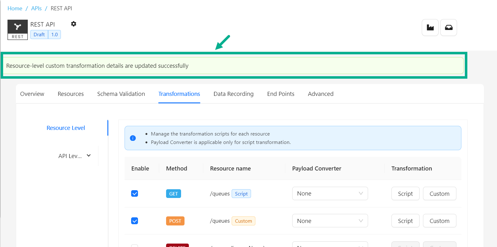 transformationsresurcelevelcustom1